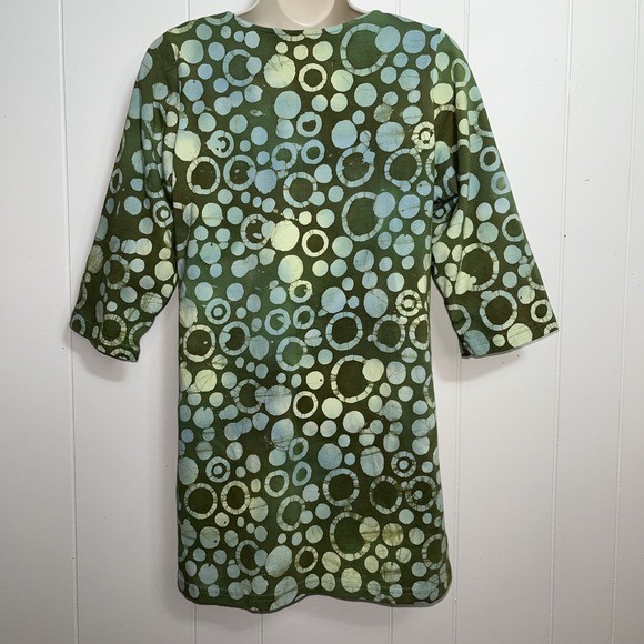 Su Placer Top Women's Small Tunic Colorful Floral Pullover Artsy Casual - Picture 4 of 5